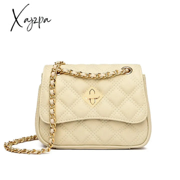 Xajzpa - Genuine Leather Bag For Women Luxury Brand Small Ladies Handbag High Quality Natural